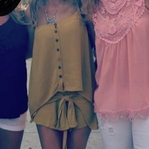 Planet Blue Shirt & Shorts Set XS